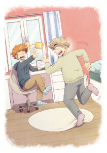 Tim + Molle by Katrin Felder