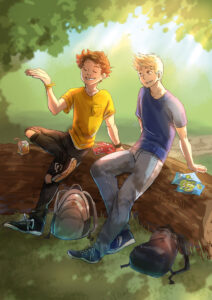 Levi + Sam by kageshini